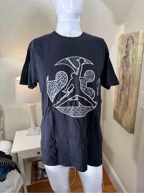 Nike Air Jordan Black Graphic T-Shirt Men’s Large Jumpman Streetwear